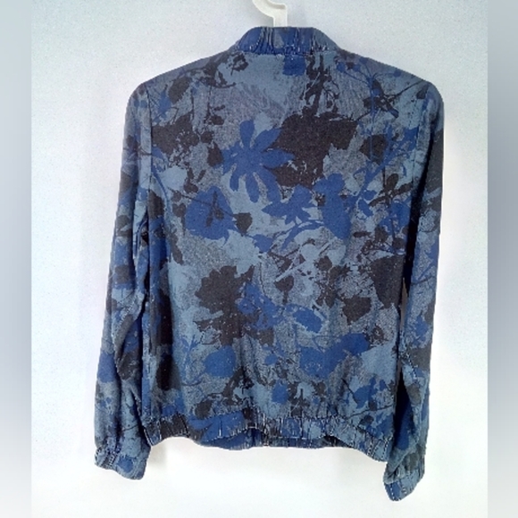 Juicy Couture Set Blue Floral Camo Camouflage Track Suit Jacket Joggers XS S - Picture 14 of 16